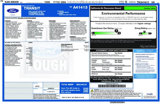 2026 Ford Transit-350 Base