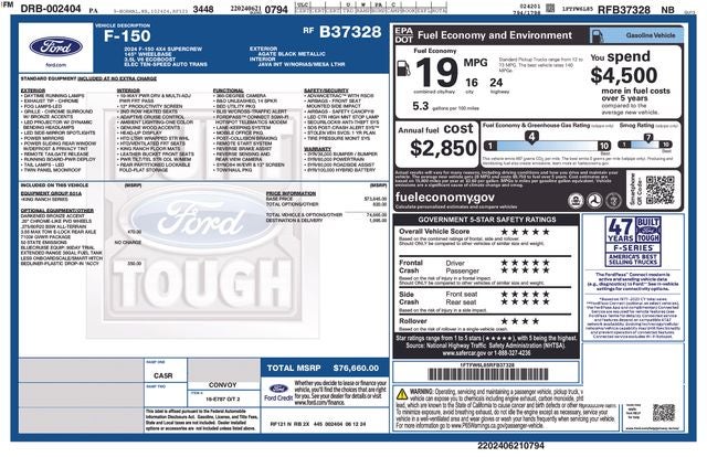 2024 Ford F-150 King Ranch