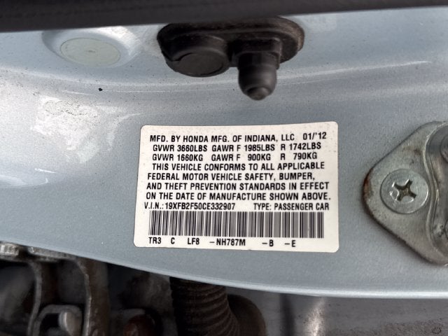 2012 Honda Civic LX