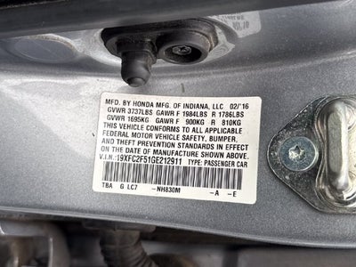 2016 Honda Civic LX