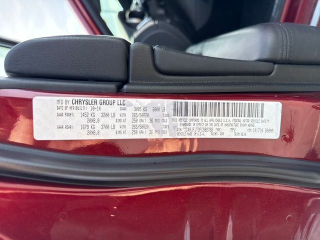 2015 Jeep Grand Cherokee Summit
