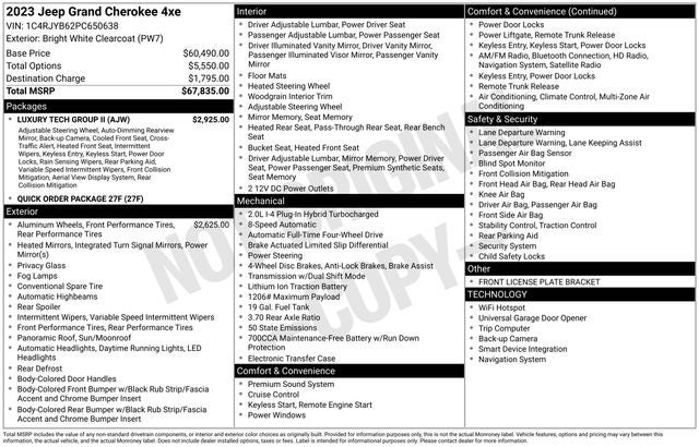 2023 Jeep Grand Cherokee 4xe