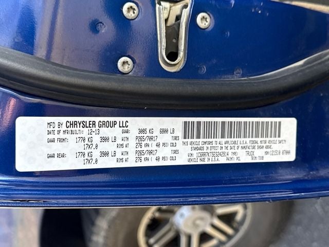 2014 RAM 1500 Tradesman