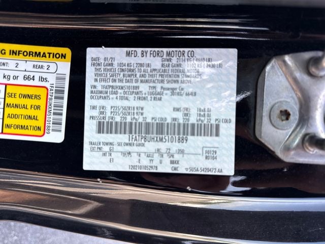 2021 Ford Mustang EcoBoost Premium