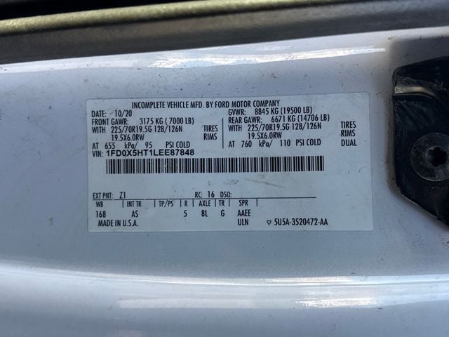 2020 Ford F-550SD XL DRW