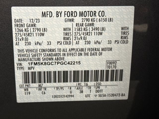 2023 Ford Explorer ST
