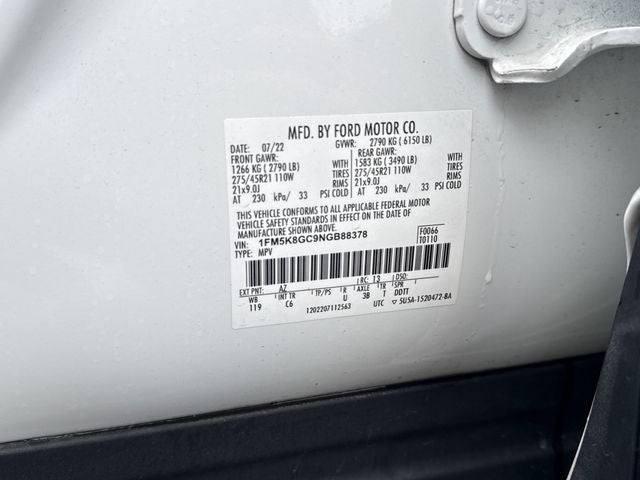 2022 Ford Explorer ST