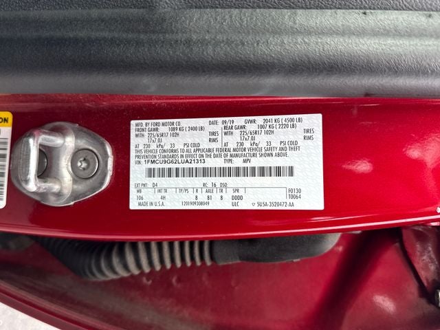 2020 Ford Escape SE
