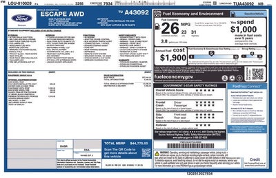 2026 Ford Escape Platinum