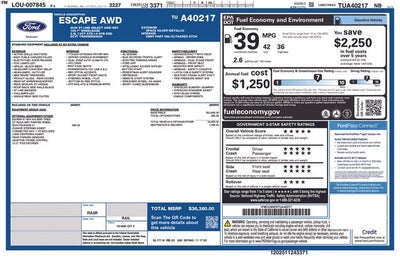 2026 Ford Escape Hybrid ST-Line Select