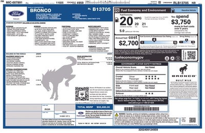 2024 Ford Bronco Outer Banks