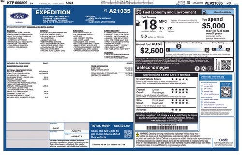 2027 Ford Expedition Platinum