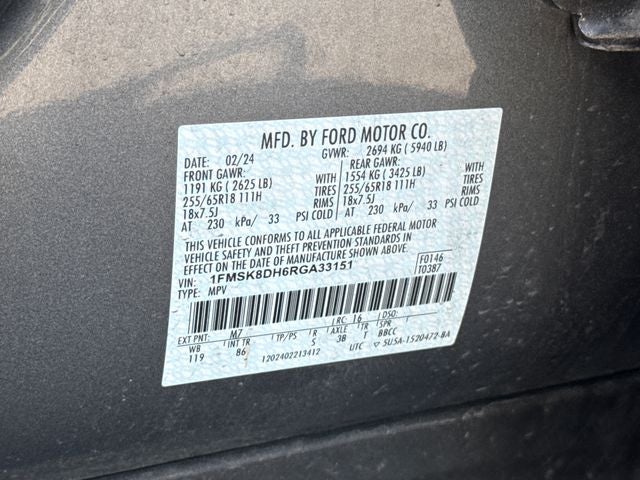 2024 Ford Explorer XLT