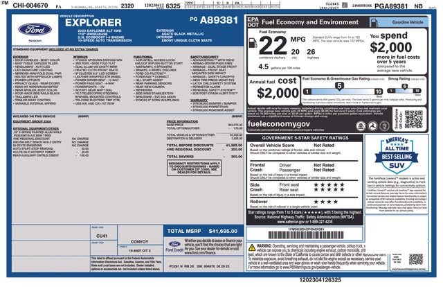 2023 Ford Explorer XLT