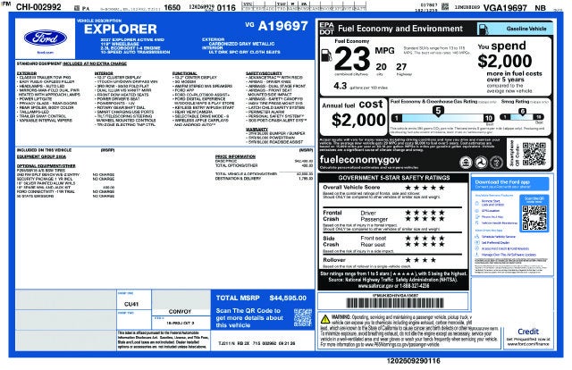 2027 Ford Explorer Active