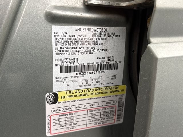 2005 Ford Freestyle Limited