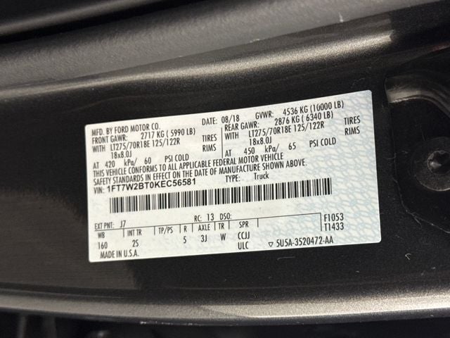 2019 Ford F-250SD XLT