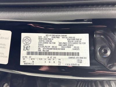 2017 Ford F-250SD Platinum