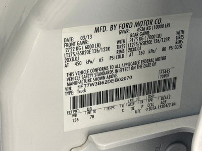 2013 Ford F-350SD Platinum