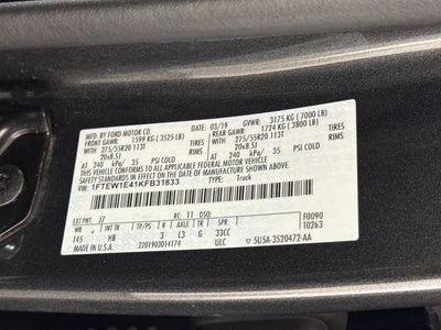 2019 Ford F-150 Lariat