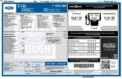 2015 Ford F-150 Platinum