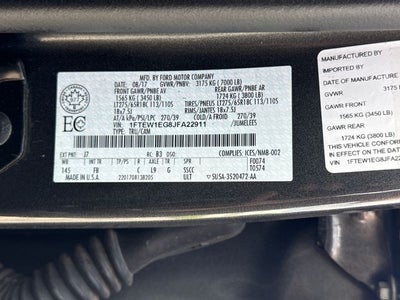 2018 Ford F-150 XLT