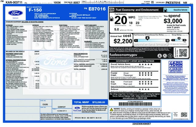 2023 Ford F-150 Lariat