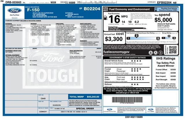 2014 Ford F-150 XLT