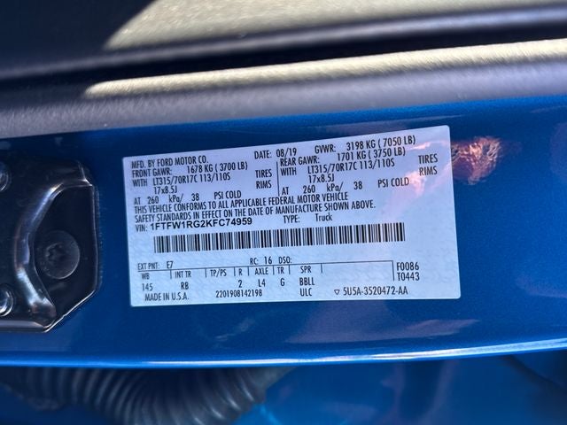 2019 Ford F-150 Raptor