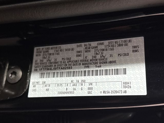 2026 Ford F-150 Tremor