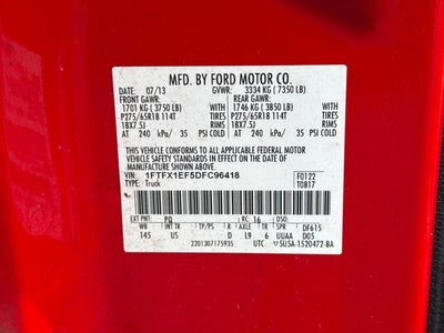 2013 Ford F-150 XLT