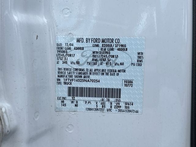 2005 Ford F-150 XL