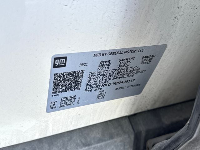 2021 GMC Yukon XL AT4