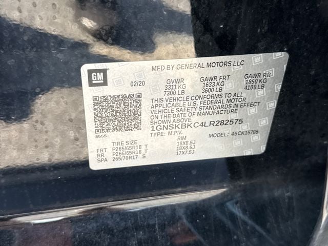 2020 Chevrolet Tahoe LT