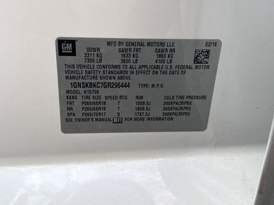 2016 Chevrolet Tahoe LT