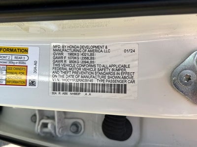 2024 Honda Accord EX