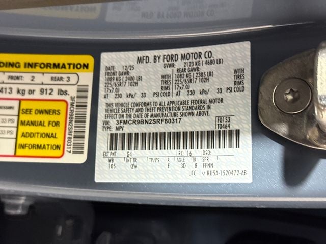 2025 Ford Bronco Sport Big Bend