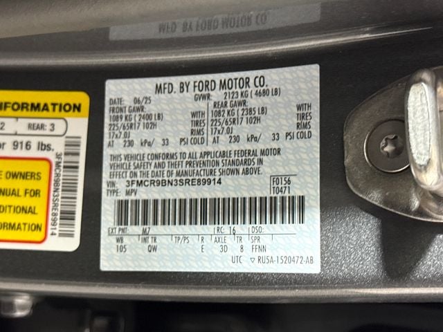 2025 Ford Bronco Sport Big Bend