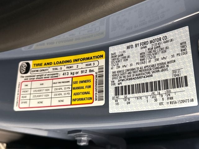 2025 Ford Bronco Sport Big Bend