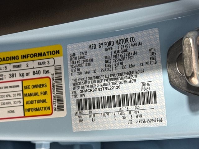 2026 Ford Bronco Sport Heritage