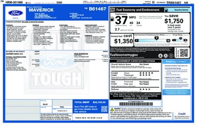 2026 Ford Maverick XL