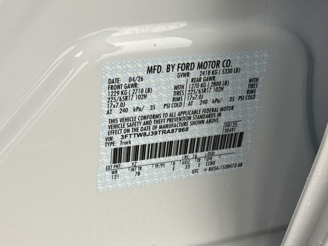 2026 Ford Maverick XLT