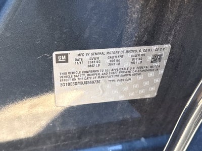 2018 Chevrolet Cruze LT