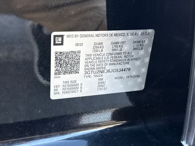 2018 GMC Sierra 1500 SLT