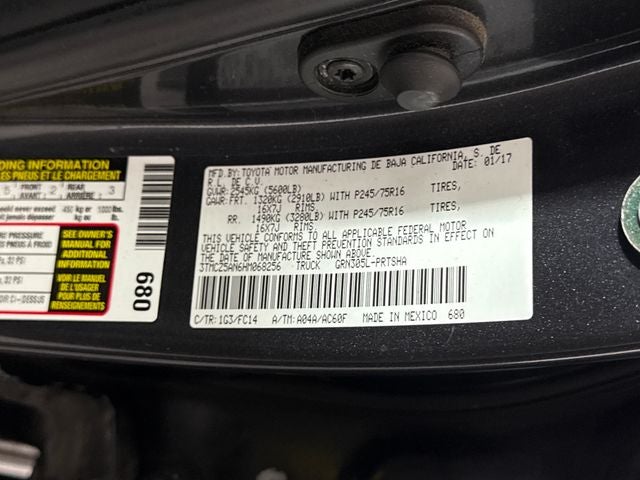 2017 Toyota Tacoma SR5 V6
