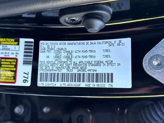 2021 Toyota Tacoma SR5 V6