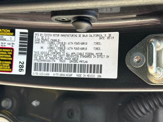 2019 Toyota Tacoma Limited V6