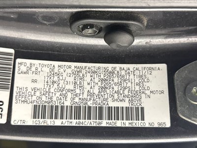 2013 Toyota Tacoma Base V6