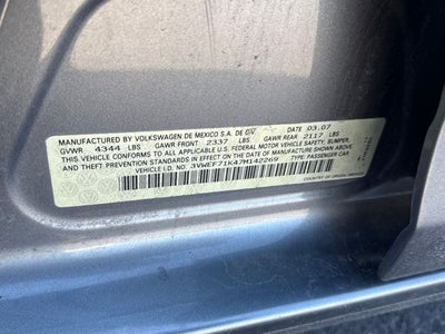 2007 Volkswagen Jetta Wolfsburg