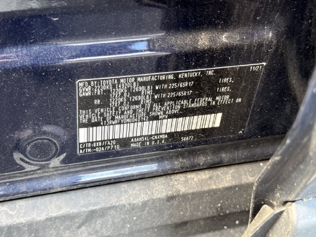 2021 Toyota RAV4 Hybrid XLE